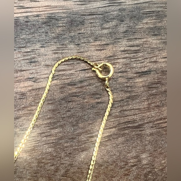 Authentic Christian Dior Heart Rhinestone Crystal Oblique Logo Gold Bracelet - Picture 7 of 7